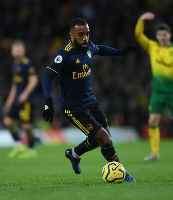 Framed Print : Alexandre Lacazette in Action: Norwich City vs Arsenal, Premier League 2019-20 Framed Print : Alexandre Lacazette in Action: Norwich City vs Arsenal, Premier League 2019-20