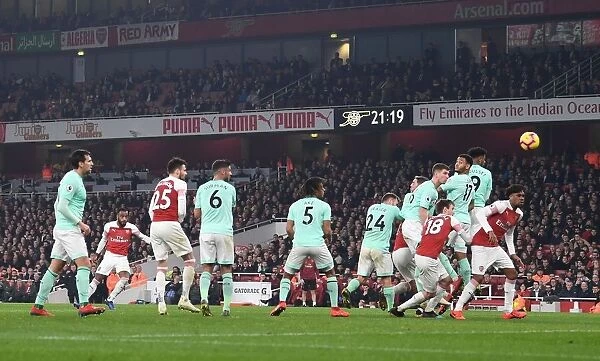 Alexandre Lacazette Scores Arsenal's Fifth Goal vs Bournemouth, Premier League 2018-19