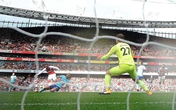 Alexandre Lacazette Scores Against Asmir Begovic: Arsenal's Winning Moment vs AFC Bournemouth, Premier League 2017-18