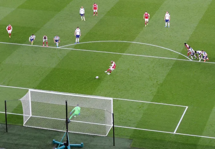 Framed Print : Alexandre Lacazette Scores Dramatic Penalty: Arsenal's Thrilling Victory over Tottenham in the Premier League 2020-21 Framed Print : Alexandre Lacazette Scores Dramatic Penalty: Arsenal's Thrilling Victory over Tottenham in the Premier League 2020-21