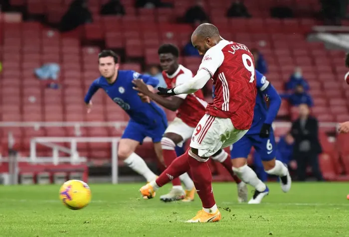 Framed Print : Alexandre Lacazette Scores First Goal: Arsenal Defeats Chelsea in Premier League 2020-21 Framed Print : Alexandre Lacazette Scores First Goal: Arsenal Defeats Chelsea in Premier League 2020-21