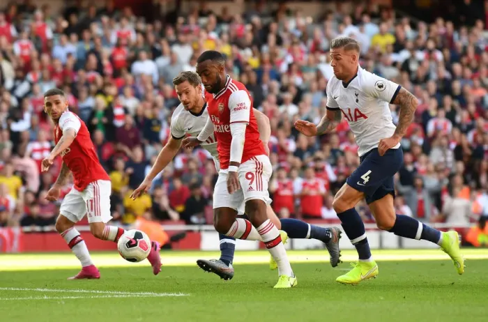 Framed Print : Alexandre Lacazette Scores First Goal: Arsenal Triumphs over Tottenham in Premier League 2019-20 Framed Print : Alexandre Lacazette Scores First Goal: Arsenal Triumphs over Tottenham in Premier League 2019-20