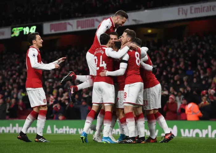 Framed Print : Alexandre Lacazette Scores First Goal: Arsenal vs. Huddersfield Town, Premier League 2017-18 Framed Print : Alexandre Lacazette Scores First Goal: Arsenal vs. Huddersfield Town, Premier League 2017-18