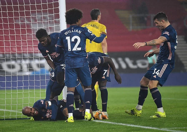 Alexandre Lacazette Scores and Injured: Southampton vs Arsenal, Premier League 2021