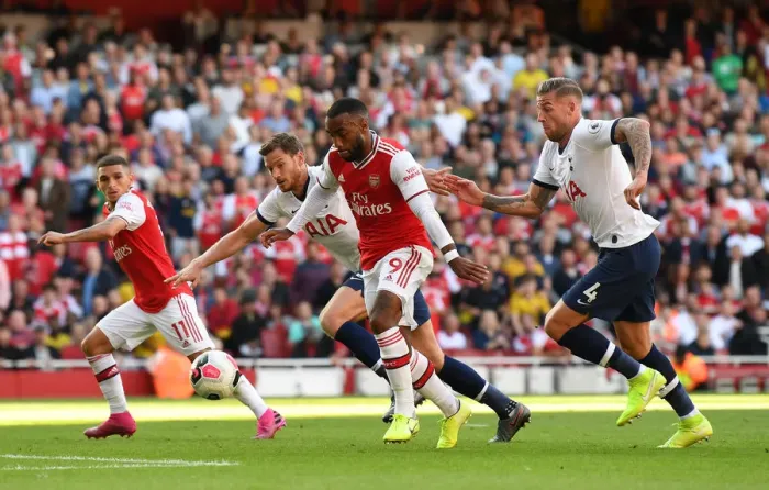Framed Print : Alexandre Lacazette Scores the Opener: Arsenal Triumphs over Tottenham in Thrilling Premier League Clash (September 2019) Framed Print : Alexandre Lacazette Scores the Opener: Arsenal Triumphs over Tottenham in Thrilling Premier League Clash (September 2019)