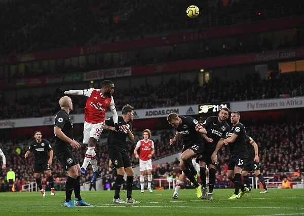 Alexandre Lacazette Scores the Winner: Arsenal FC vs Brighton & Hove Albion, Premier League 2019-20