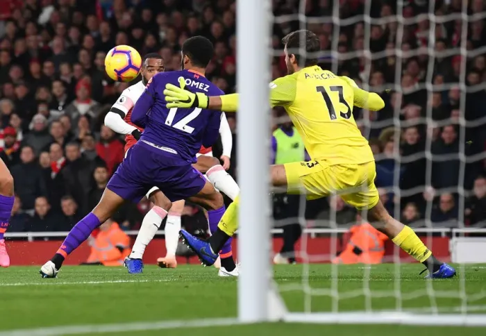 Framed Print : Alexandre Lacazette's Thrilling Winner: Arsenal vs. Liverpool, Premier League 2018-19