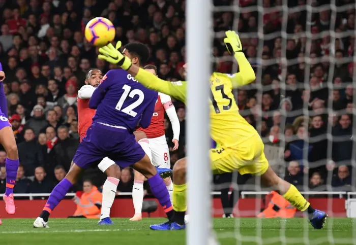 Framed Print : Alexandre Lacazette's Thrilling Winner: Arsenal vs. Liverpool, Premier League 2018-19