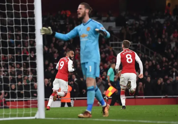 Framed Print : Alexandre Lacazette's Thrilling Winner: Arsenal vs Manchester United, Premier League 2017-18 Framed Print : Alexandre Lacazette's Thrilling Winner: Arsenal vs Manchester United, Premier League 2017-18