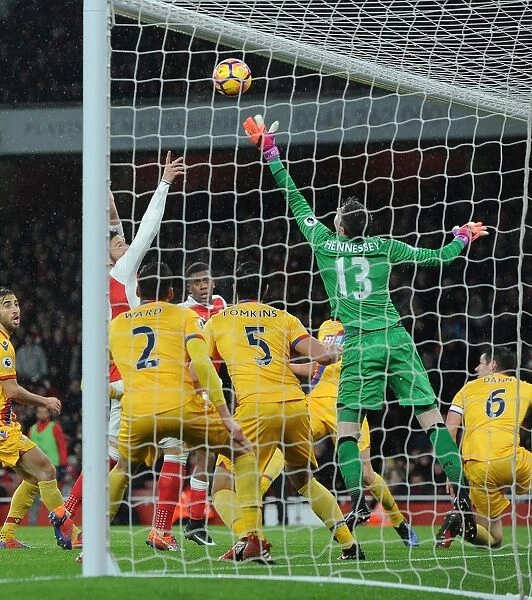 Alexis Iwobi Scores the Second Goal: Arsenal vs. Crystal Palace, Premier League 2016-17