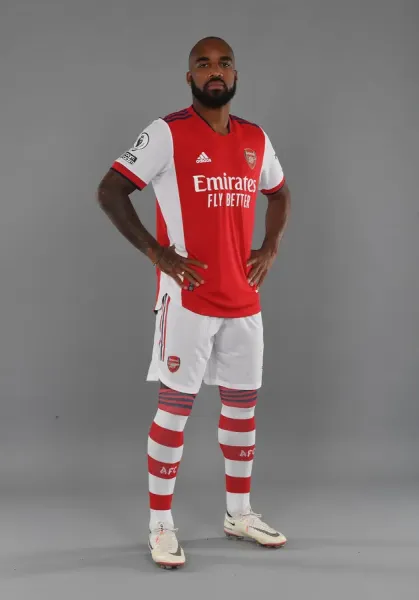 Soccer Lacazette Nike Arsenal FC Print: Alexis Lacazette Training