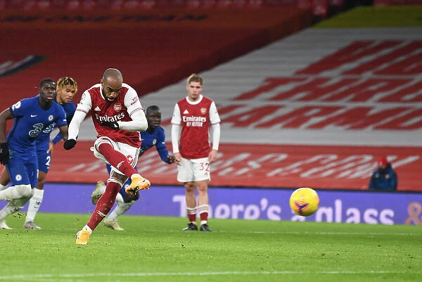 Alexis Lacazette Scores Penalty: Arsenal vs. Chelsea, 2020-21 Premier League