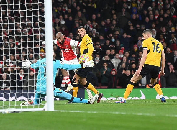 Alexis Lacazette Scores His Second: Arsenal's Victory Over Wolverhampton Wanderers in the 2021-22 Premier League