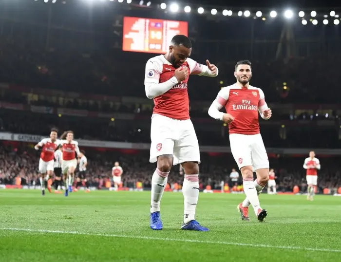 Framed Print : Alexis Lacazette Scores His Second Goal: Arsenal's Victory Against Newcastle United in Premier League Framed Print : Alexis Lacazette Scores His Second Goal: Arsenal's Victory Against Newcastle United in Premier League
