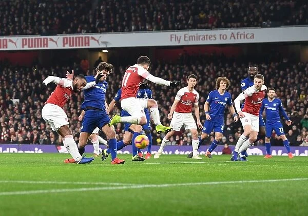 Alexis Lacazette Scores the Winner: Arsenal vs. Chelsea, Premier League 2018-19