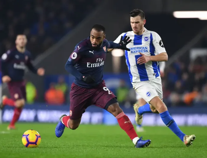 Framed Print : Alexis Lacazette's Sneaky Move: Arsenal's Victory over Brighton (2018-19) Framed Print : Alexis Lacazette's Sneaky Move: Arsenal's Victory over Brighton (2018-19)