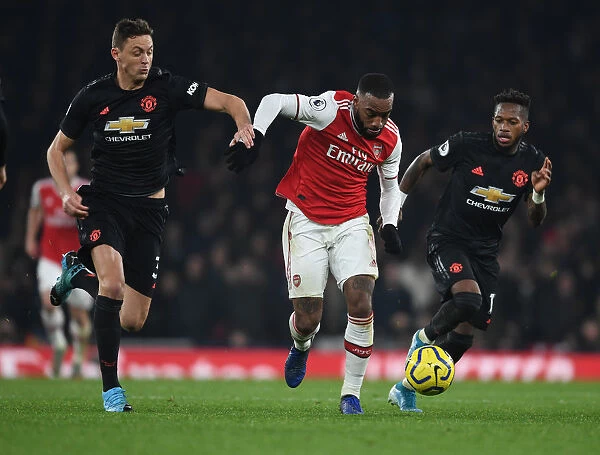 Alexis Lacazette's Sneaky Moves: Outsmarting Matic and Fred in Arsenal's Thrilling Victory over Manchester United