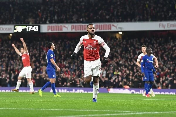 Alexis Lacazette's Thrilling Goal: Arsenal's Victory Over Chelsea, Premier League 2018-19 - The Moment Arsenal Took the Lead