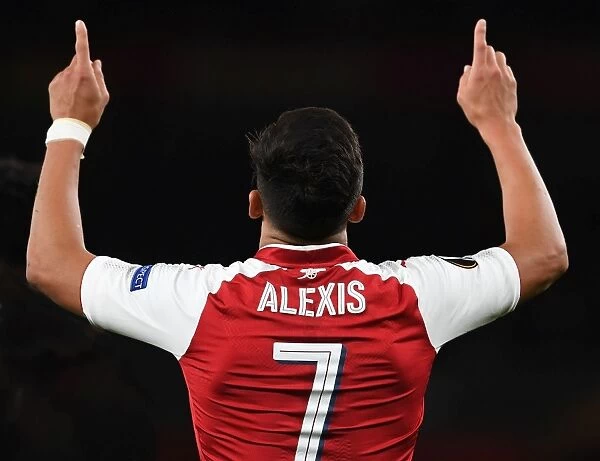 Alexis Sanchez in Action: Arsenal vs. 1. FC Koeln, Europa League 2017-18