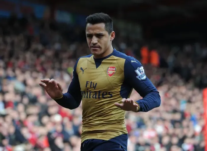 Framed Print : Alexis Sanchez in Action: Arsenal vs. Bournemouth, Premier League 2015-16 Framed Print : Alexis Sanchez in Action: Arsenal vs. Bournemouth, Premier League 2015-16