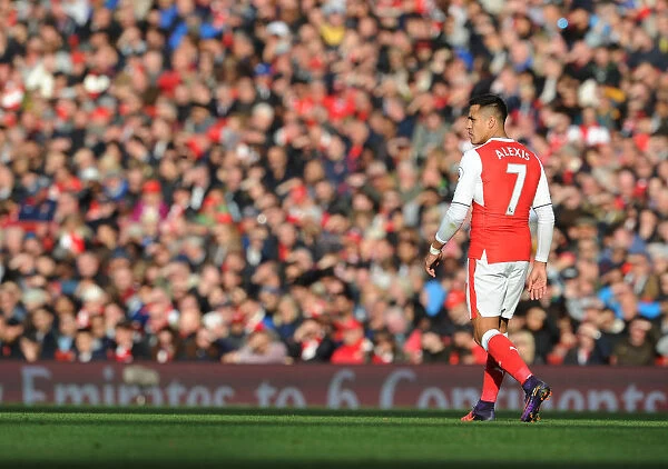 Alexis Sanchez in Action: Arsenal vs. Middlesbrough (2016-17)