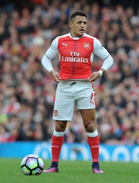 Alexis Sanchez in Action: Arsenal vs. Middlesbrough (2016-17)