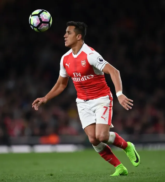 Framed Print : Alexis Sanchez in Action: Arsenal vs. West Ham United, Premier League 2016-17 Framed Print : Alexis Sanchez in Action: Arsenal vs. West Ham United, Premier League 2016-17