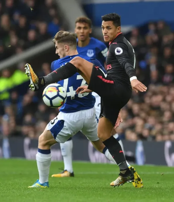 Framed Print : Alexis Sanchez in Action: Arsenal vs. Everton, Premier League 2017-18 Framed Print : Alexis Sanchez in Action: Arsenal vs. Everton, Premier League 2017-18