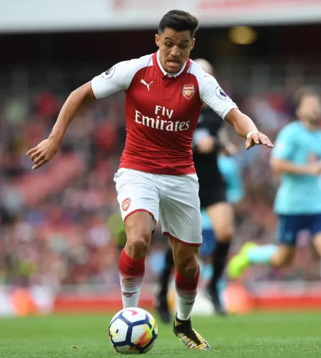 Framed Print : Alexis Sanchez in Action: Arsenal vs AFC Bournemouth, Premier League 2017-18 Framed Print : Alexis Sanchez in Action: Arsenal vs AFC Bournemouth, Premier League 2017-18