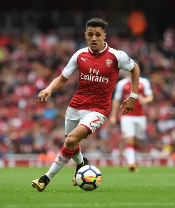 Framed Print : Alexis Sanchez in Action: Arsenal vs Brighton & Hove Albion, Premier League 2017-18 Framed Print : Alexis Sanchez in Action: Arsenal vs Brighton & Hove Albion, Premier League 2017-18