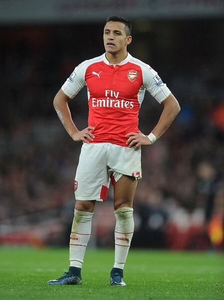 Alexis Sanchez in Action: Arsenal vs Everton, Premier League 2015 / 16