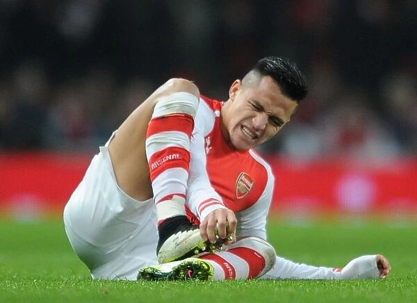 Alexis Sanchez in Action: Arsenal vs Hull City, FA Cup 2014-15