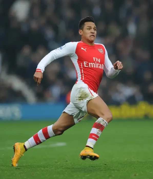Framed Print : Alexis Sanchez: In Action for Arsenal Against West Bromwich Albion, Premier League 2014 / 15 Framed Print : Alexis Sanchez: In Action for Arsenal Against West Bromwich Albion, Premier League 2014 / 15