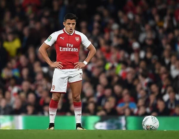 Alexis Sanchez in Action: Arsenal's Carabao Cup Victory over Doncaster Rovers