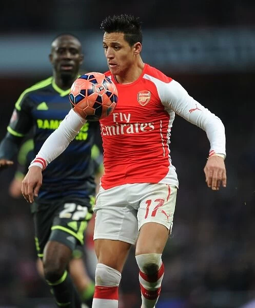 Alexis Sanchez in Action: Arsenal's FA Cup Victory over Middlesbrough
