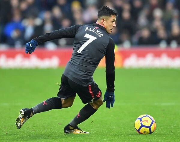 Alexis Sanchez in Action: Burnley vs. Arsenal, Premier League 2017-18