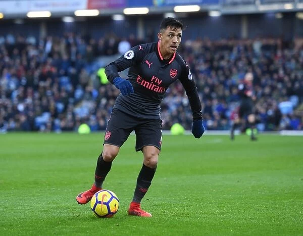 Alexis Sanchez in Action: Burnley vs Arsenal, Premier League 2017-18
