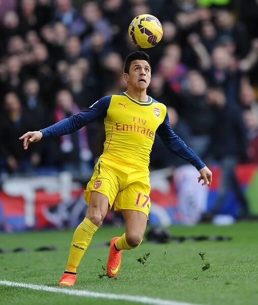 Alexis Sanchez in Action: Crystal Palace vs. Arsenal, Premier League 2014-15