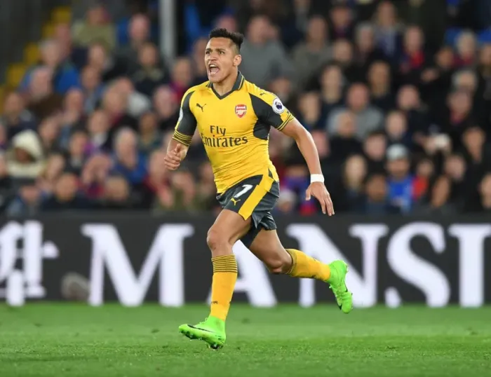 Framed Print : Alexis Sanchez in Action: Premier League Showdown at Crystal Palace Framed Print : Alexis Sanchez in Action: Premier League Showdown at Crystal Palace