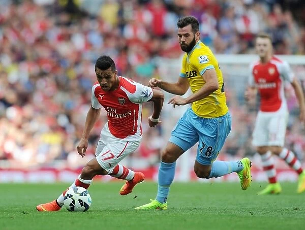 Alexis Sanchez: Agile Arsenal Star Outmaneuvers Joe Ledley during Barclays Premier League Clash