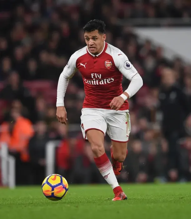 Framed Print : Alexis Sanchez (Arsenal). Arsenal 3: 3 Liverpool. Premier League. Emirates Stadium