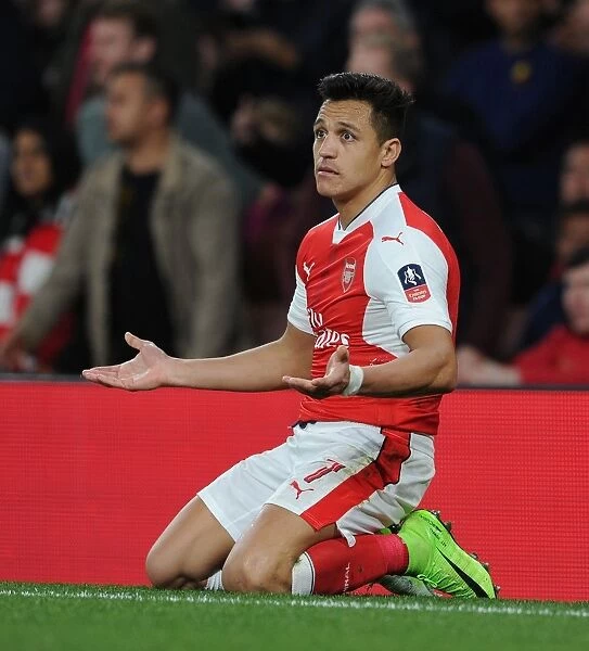 Alexis Sanchez: Arsenal's Brilliant Forward in FA Cup Quarter-Final Glory vs. Lincoln City