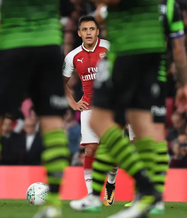 Framed Print : Alexis Sanchez: Arsenal's Brilliant Forward Leads Team to Carabao Cup Victory over Doncaster Rovers