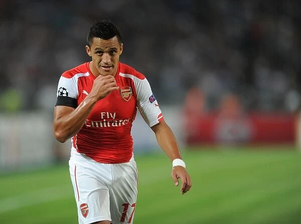 Alexis Sanchez: Arsenal's Champions League Warrior Against Besiktas (2014)