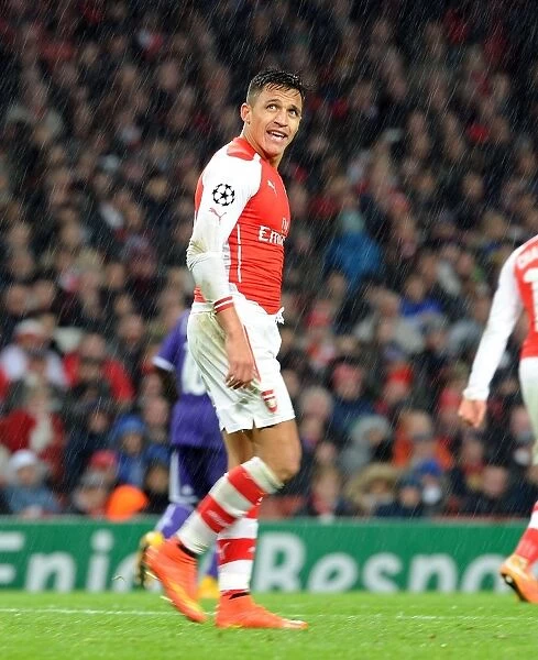 Alexis Sanchez: Arsenal's Champions League Threat Against RSC Anderlecht, 2014