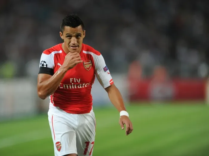 Framed Print : Alexis Sanchez: Arsenal's Champions League Warrior Against Besiktas (2014) Framed Print : Alexis Sanchez: Arsenal's Champions League Warrior Against Besiktas (2014)
