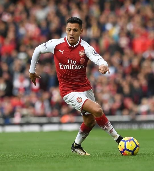Alexis Sanchez: Arsenal's Dynamic Force Against Swansea City, Premier League 2017-18