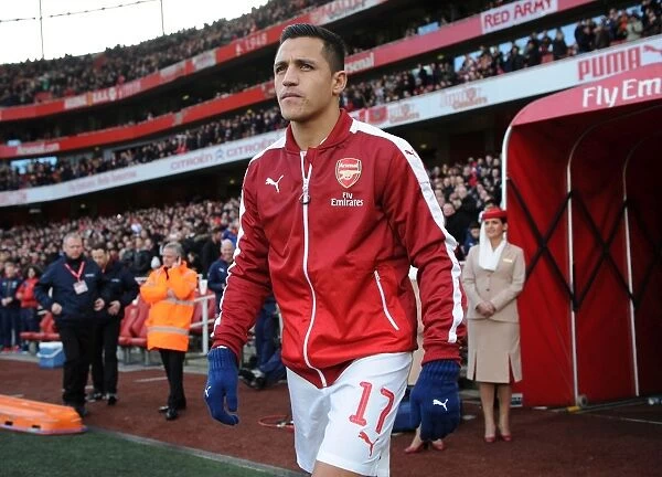 Alexis Sanchez Gears Up: Arsenal's Star Forward Readies for FA Cup Battle Against Burnley