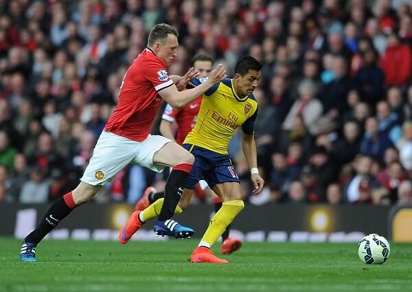 Alexis Sanchez Outmaneuvers Phil Jones: A Premier League Rivalry Moment (2014-15)