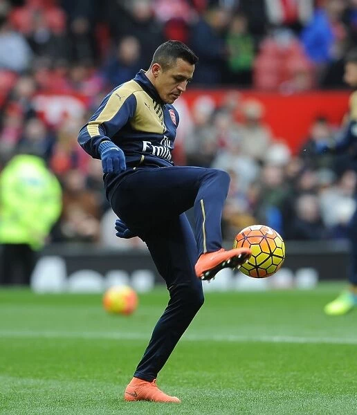 Alexis Sanchez: Preparing for Battle in Manchester United vs. Arsenal, Premier League 2015 / 16